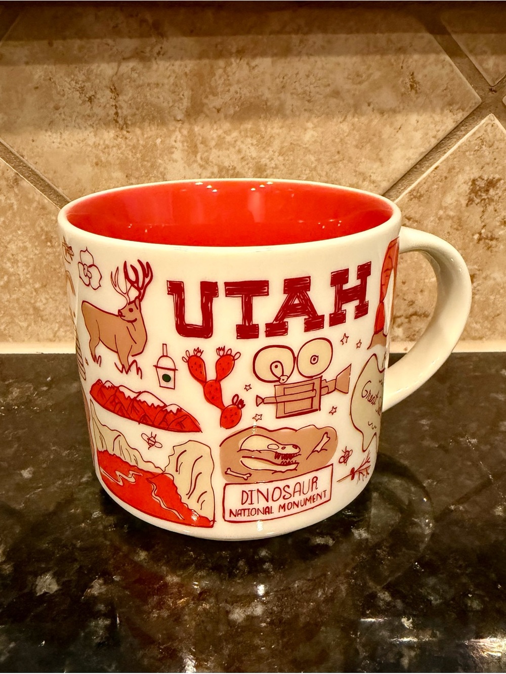 Starbucks Been There Series Mug Collector Coffee Cup - Utah